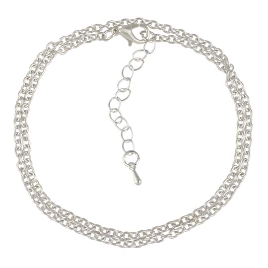 Rhodium Necklace by Creatology&#x2122;, 2ct.